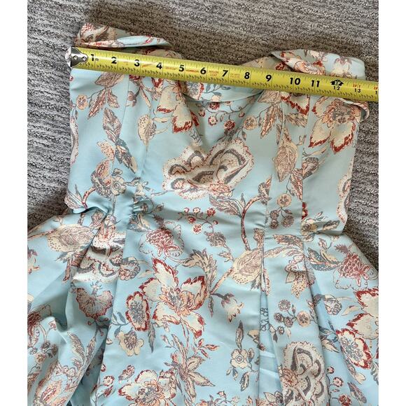 SACHIN & BABI Wedding floral Brielle gown, Gorgeous Formal Elegant Dress SZ 6 - Picture 15 of 15